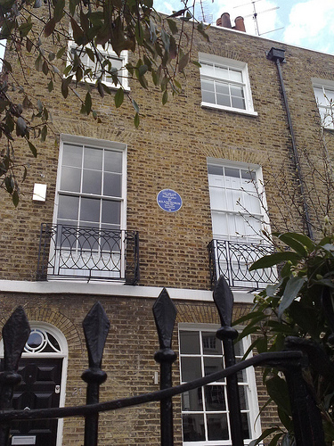 Lee Miller’s house, Downshire Hill, London, March 2010
